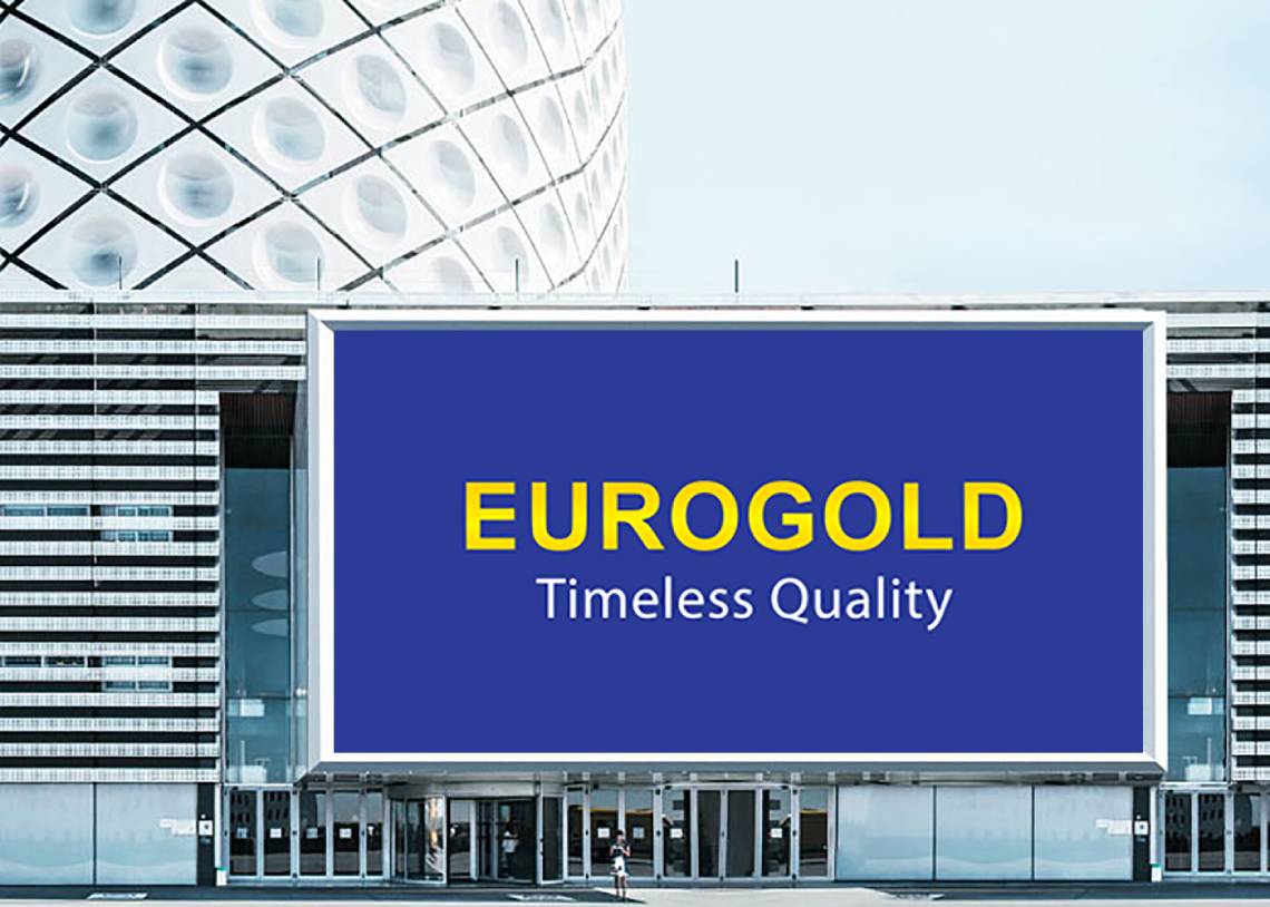 Euroking - Thiết kế hiệu chỉnh lại logo thương hiệu Eurogold